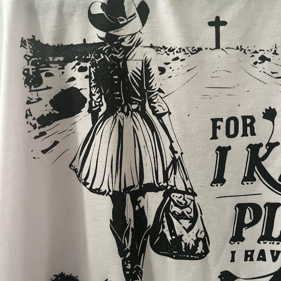 5XL White Graphic Short Sleeve Tee - Picture 4 of 9